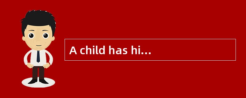 A child has his pains because______.