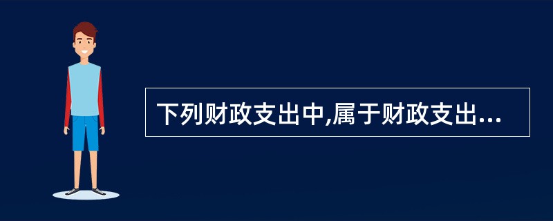 下列财政支出中,属于财政支出经济分类类级科目的是( )。