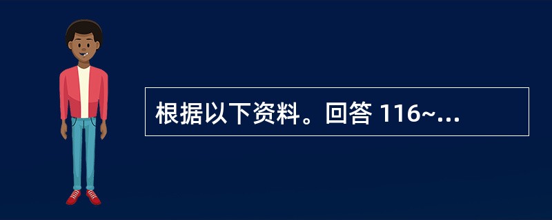 根据以下资料。回答 116~120 题。 第 116 题 2007年.该省农作物