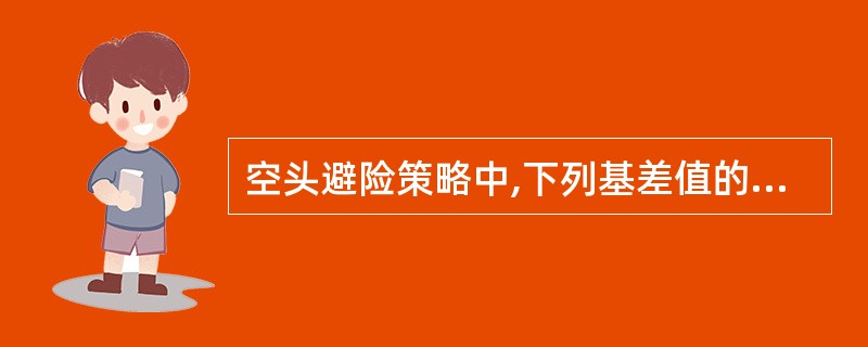 空头避险策略中,下列基差值的变化对于避险策略不利的是( )。