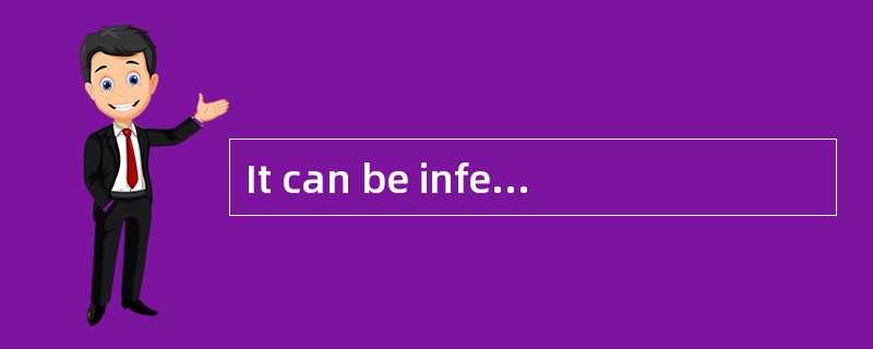 It can be inferred from the passage that