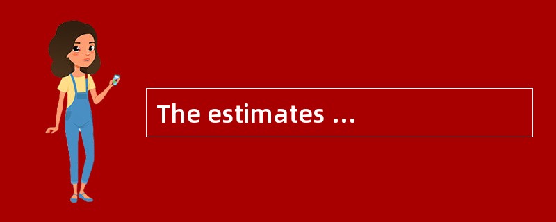 The estimates in Economic Outlook show t The estimates in Economic Outlook show t