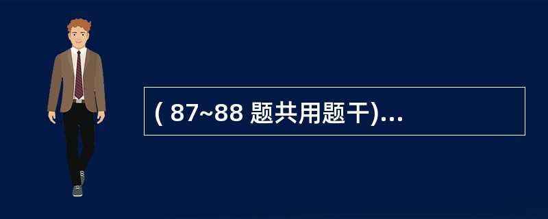 ( 87~88 题共用题干)病人,女性,65岁,关节反复肿痛3年,双手肿胀但无关