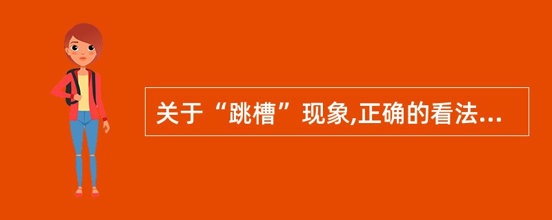 关于“跳槽”现象,正确的看法是( )A、择业自由是人的权利,应该鼓励“跳槽”B、