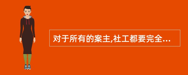 对于所有的案主,社工都要完全肯定目标的有效性并表达相信他们一定能实现其目标。()