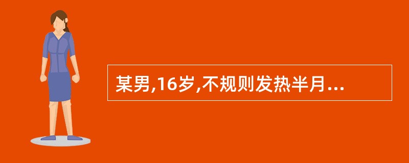 某男,16岁,不规则发热半月,骨痛及牙龈出血。体格检查:胸骨压痛(£«),脾肋下