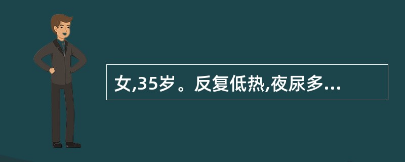 女,35岁。反复低热,夜尿多2年,三次尿培养均为大肠杆菌生长,为确诊疾病,首选检