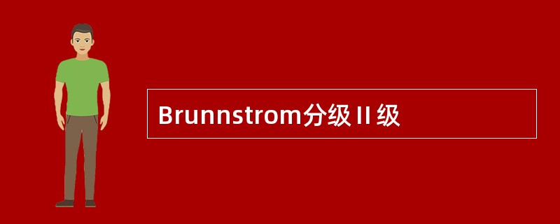 Brunnstrom分级Ⅱ级
