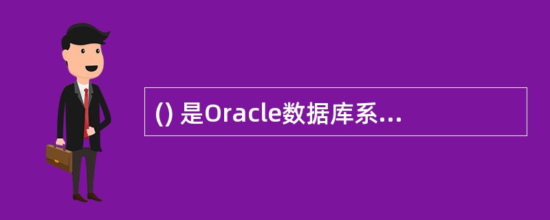 () 是Oracle数据库系统的数据仓库解决方案。