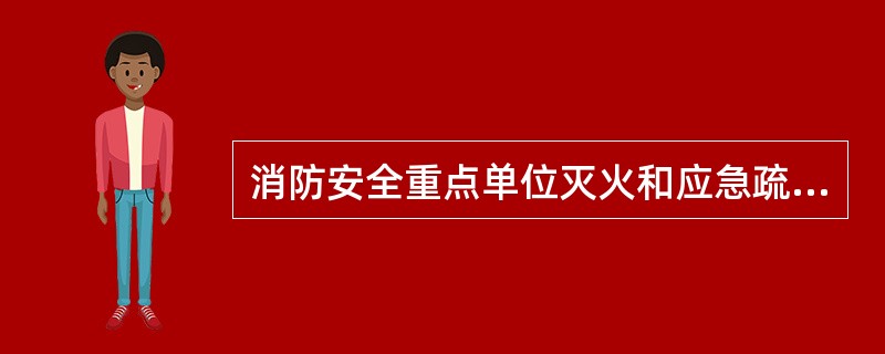 消防安全重点单位灭火和应急疏散预案的演练应如何组织?