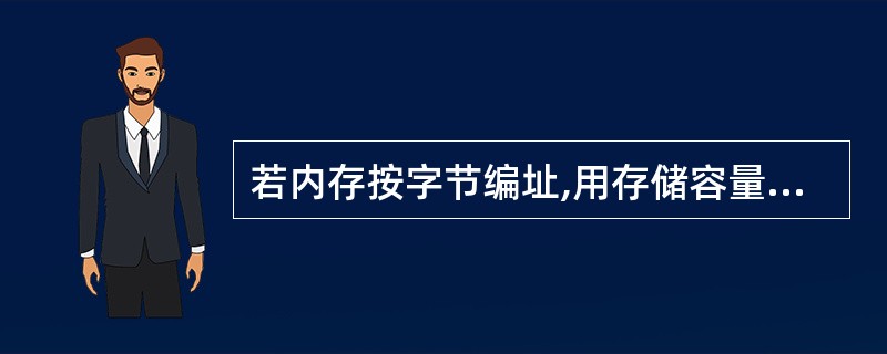 若内存按字节编址,用存储容量为32K×8比特的存储器芯片构成地址编号A0000H