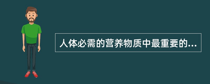 人体必需的营养物质中最重要的脂肪酸是（）。