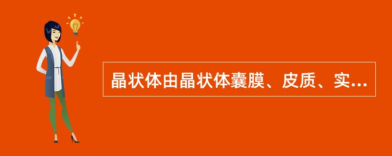 晶状体由晶状体囊膜、皮质、实质、悬韧带四部分组成。（）