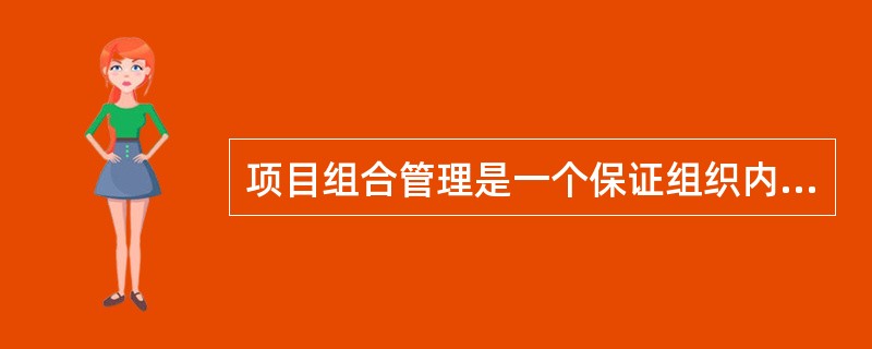 项目组合管理是一个保证组织内所有项目都经过收益和风险分析，平衡资源的方法论，其中( )是项目组合管理工作中的一个要素。