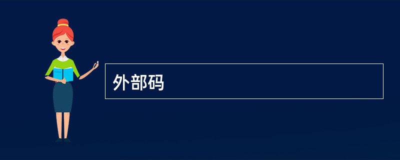 外部码
