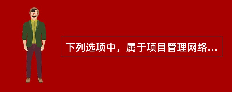 下列选项中，属于项目管理网络平台系统软件的组织设定的是（　　）。