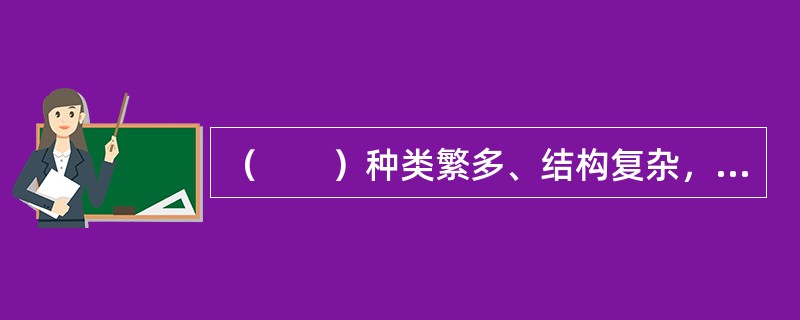 （　　）种类繁多、结构复杂，应用极其灵活。例如YEE3M的运价。