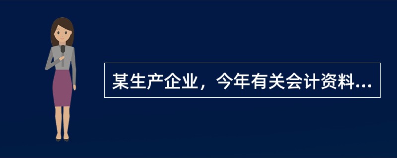 某生产企业，今年有关会计资料如下：<br />（1）年度会计利润总额为200万元；<br />（2）全年销售收入为2000万元；<br />（3）“管理费用”中列支