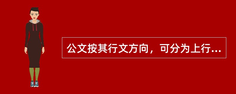 公文按其行文方向，可分为上行文、下行文、平行文。下行文是指上级机关向所属下级机关的行文，如（）等。