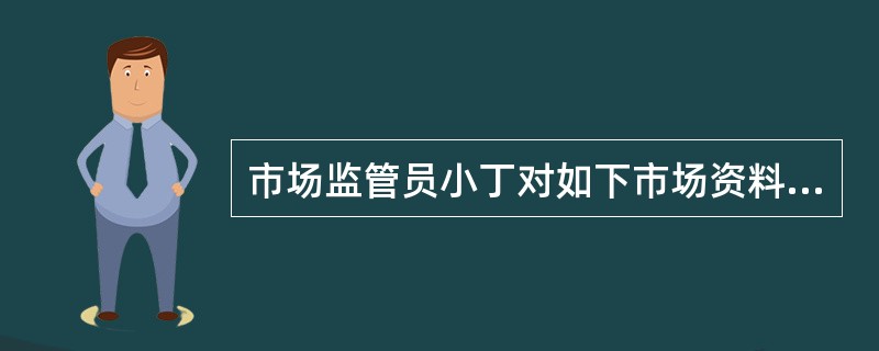 市场监管员小丁对如下市场资料进行分类，属于专卖许可证管理的资料是（）。