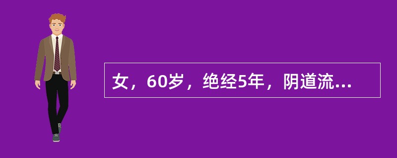 女，60岁，绝经5年，阴道流血淋漓不尽10天就诊，肥胖，有慢性高血压史。妇科检查：外阴阴道正常，宫颈光滑，子宫稍大，双附件无异常最可能的诊断是（）