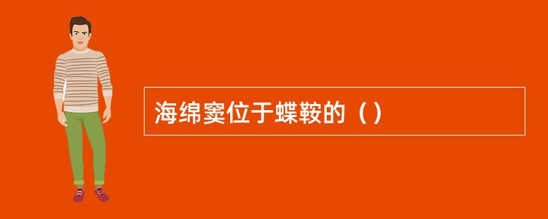 海绵窦位于蝶鞍的（）
