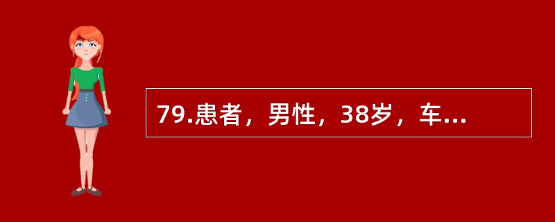 79.患者，男性，38岁，车祸致伤4小时，神志清醒，临床检查左小腿肿胀明显，张力大，触诊有压痛，小腿有异常活动，因疼痛，患者不能配合检查。<br /><br />应立即进行的临