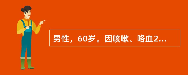 男性，60岁。因咳嗽、咯血2周就诊。痰涂片找到鳞癌细胞，而常规胸片未见明显异常。下列检查哪项是没有定位诊断价值的