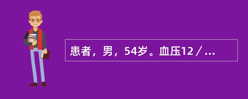 患者，男，54岁。血压12／8kPa（90／60mmHg）胸闷、乏力、头昏4个月。活动中突发晕厥，5分钟后神志清醒，心率40次／分。心律失常、心室率＜45次／分，心律规则者，见于