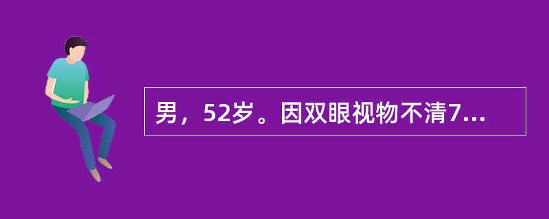 男，52岁。因双眼视物不清7个月收入院。体检：神清，视力：左眼前指动，右眼前数指。眼底：双视盘边清色淡。为明确诊断，首先应安排的检查是