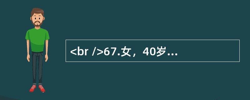 <br />67.女，40岁，白带多伴外阴痒5天。妇捡：外阴充血，阴道黏膜充血，分泌物黄色，中等量，呈泡沫状，宫颈充血。此病人应进行的辅助检查是（）