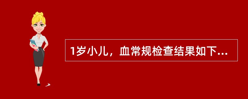 1岁小儿，血常规检查结果如下：Hb80g／L，MCV98fl，MCH33pg，MCHC32％。最适宜的治疗是（）