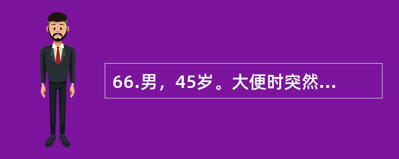 66.男，45岁。大便时突然出现剧烈头痛、恶心呕吐，为胃内容物。1年前曾有一过性，右侧上睑下垂。急诊来院。如需做出病因诊断，应进行下述哪项辅助检查（）