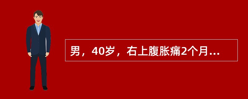 男，40岁，右上腹胀痛2个月，肝肋下3cm，脾肋下2cm，移动性浊音阳性，B超检查发现肝右叶有一直径5cm占位性病变。具有诊断意义的检查是