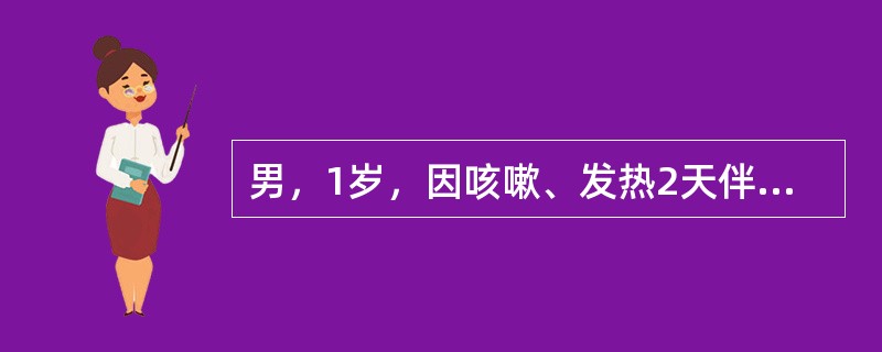 男，1岁，因咳嗽、发热2天伴晕厥2次入院。1天前患儿突发晕厥，当时面色苍白，双目凝视，四肢强直，呼之不应，伴尿失禁，持续2～3分钟自行缓解。今患儿哭闹后再次发作晕厥遂来院急诊。查体：T37.7℃，P1