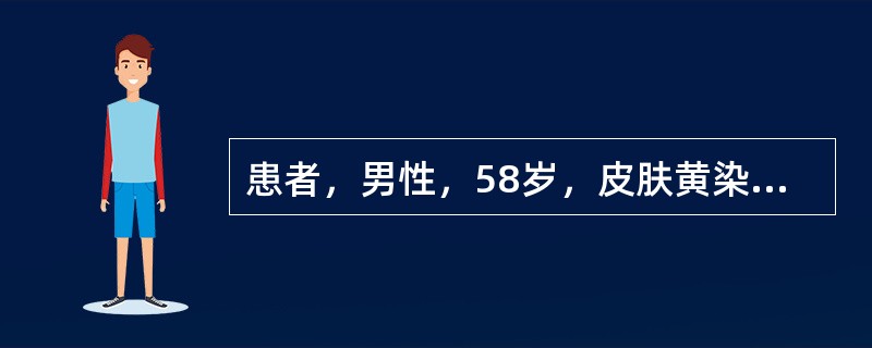 患者，男性，58岁，皮肤黄染，大便呈白陶土色，小便黄。临床诊断梗阻性黄疸，申请消化系统超声检查。超声检查发现肝外胆管上段内径2cm，左右肝管内径均约0.8cm，胆囊大小为10cm×4cm，梗阻的部位可