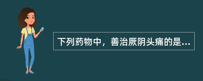 下列药物中，善治厥阴头痛的是（）