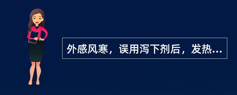 外感风寒，误用泻下剂后，发热头痛，汗出恶风，鼻鸣微喘，舌苔薄白，脉浮缓者，治疗应选用