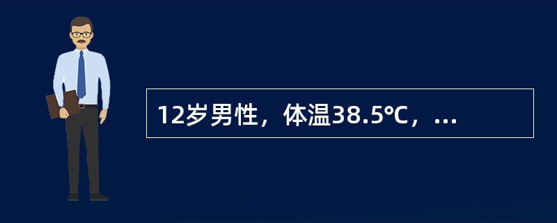 12岁男性，体温38.5℃，右腮腺区肿痛，皮肤温度稍高，略红，有压痛，触之较软。CT示右侧腮腺普遍增大，边缘模糊，密度增高，内有小气液面。最可能的诊断是