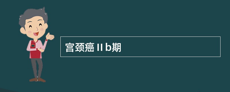 宫颈癌Ⅱb期