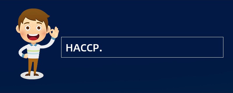 HACCP.