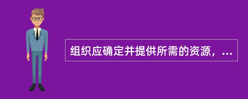 组织应确定并提供所需的资源，以建立、实施、保持和持续改进质量管理体系，组织应考虑现有内部资源的能力，还要考虑从（）。