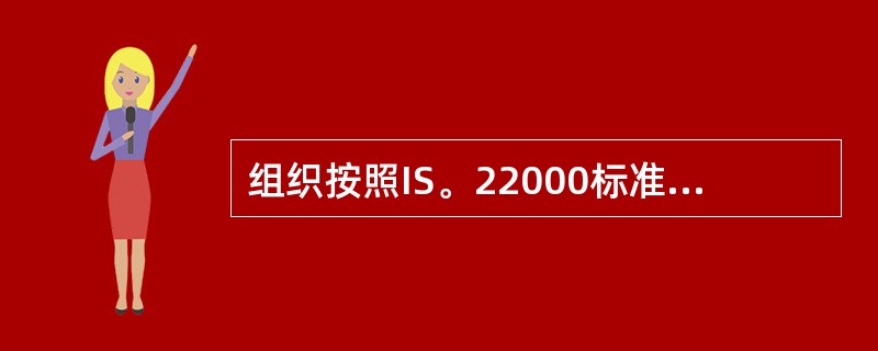 组织按照IS。22000标准，寻求由外部组织对其食品安全管理体系的（）