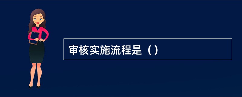 审核实施流程是（）