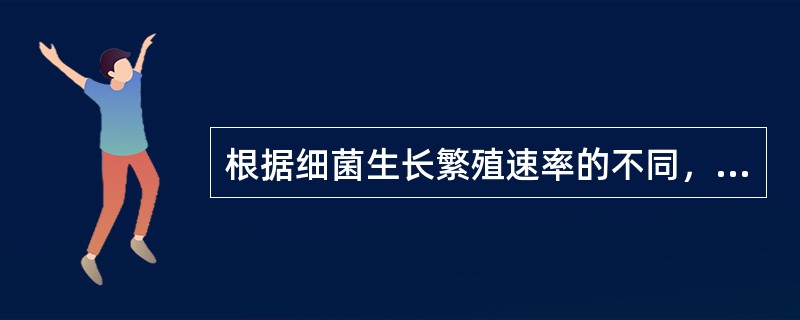 根据细菌生长繁殖速率的不同，可将生长曲线大致分为（）四个阶段