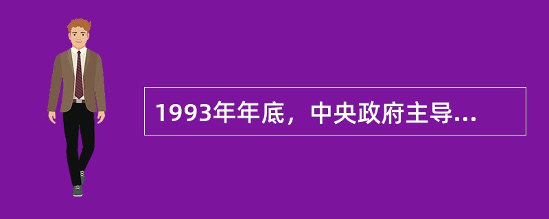 1993年年底，中央政府主导的以政务信息化为特征的系统工程（）开始启动。