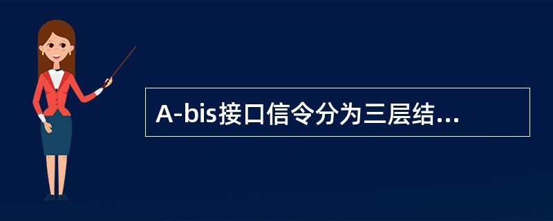 A-bis接口信令分为三层结构。()<br />对<br />错