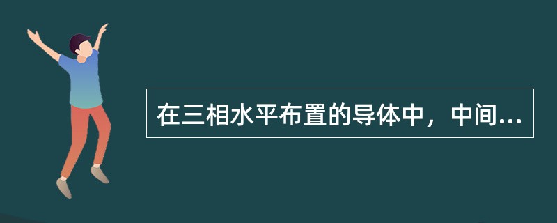 在三相水平布置的导体中，中间相导体受力最小。()