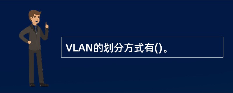 VLAN的划分方式有()。