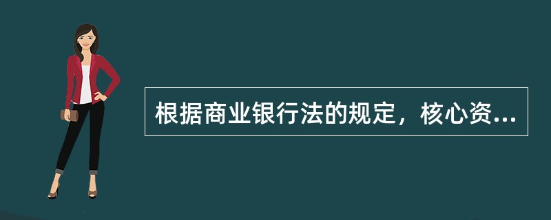 根据商业银行法的规定，核心资本不包括()。